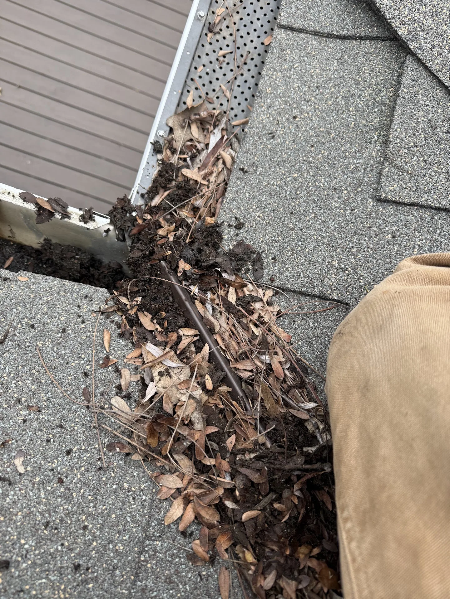 Packed Corner Debris