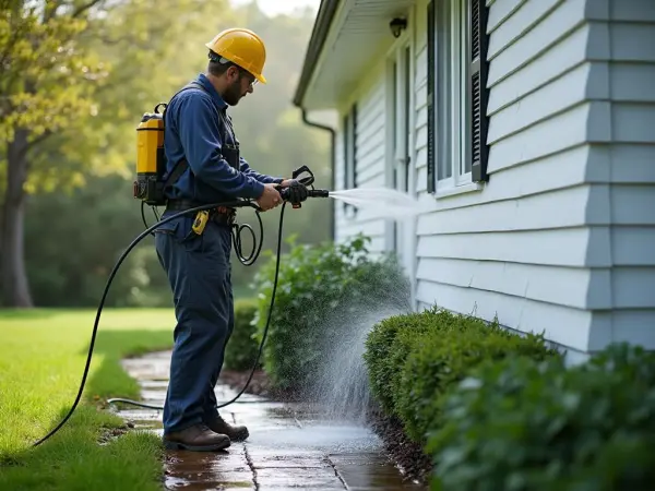 Downspout Flushing in Eagle, Idaho